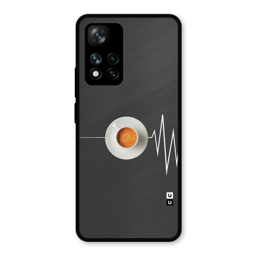 After Coffee Metal Back Case for Xiaomi 11i Hypercharge 5G