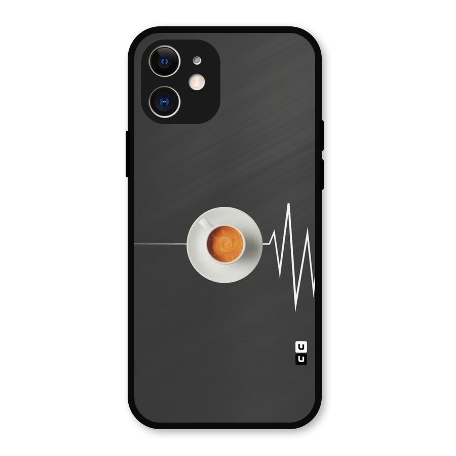 After Coffee Metal Back Case for iPhone 12
