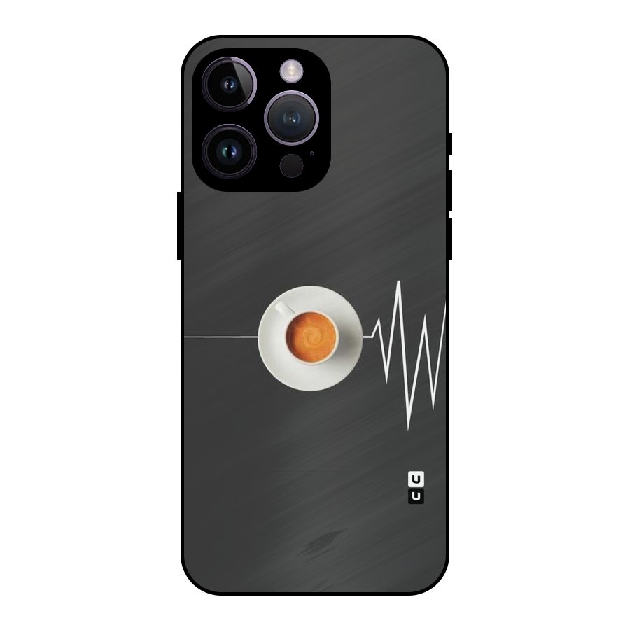 After Coffee Metal Back Case for iPhone 14 Pro Max