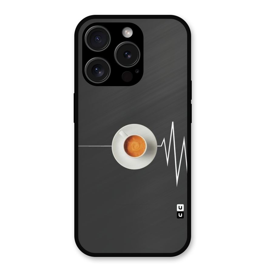 After Coffee Metal Back Case for iPhone 15 Pro