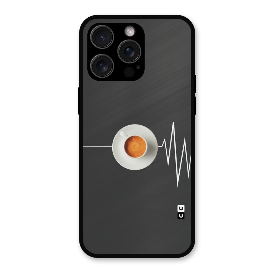 After Coffee Metal Back Case for iPhone 15 Pro Max