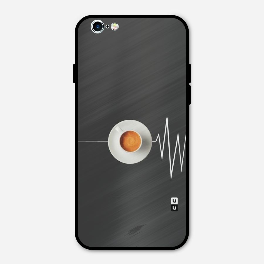 After Coffee Metal Back Case for iPhone 6 6s