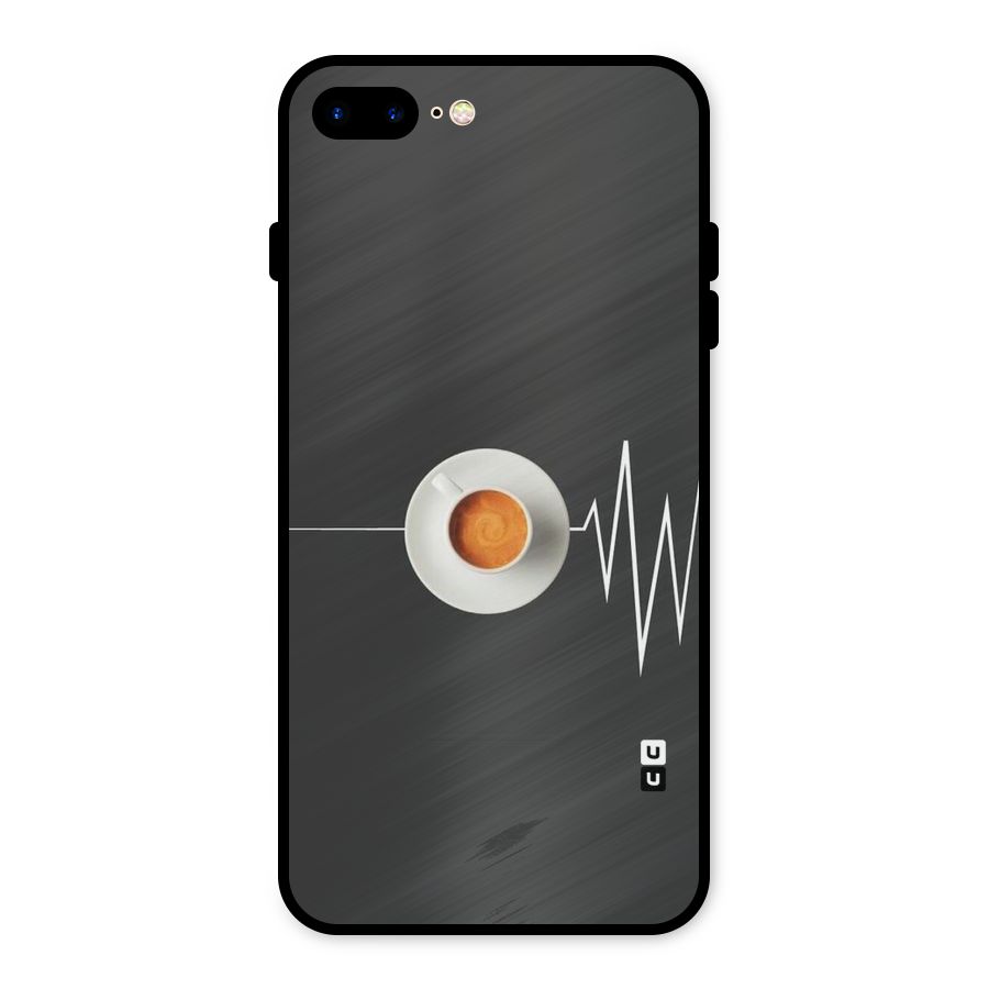 After Coffee Metal Back Case for iPhone 8 Plus