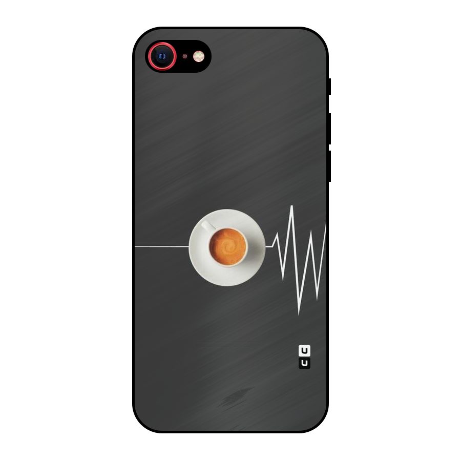 After Coffee Metal Back Case for iPhone SE 2022