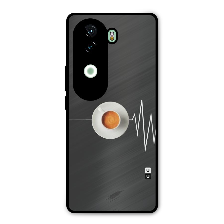 After Coffee Metal Back Case for iQOO Z9s