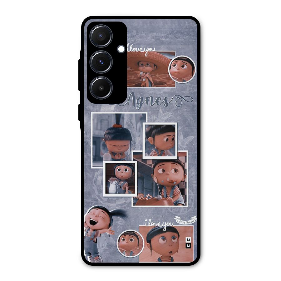 Agnes Metal Back Case for Galaxy A55