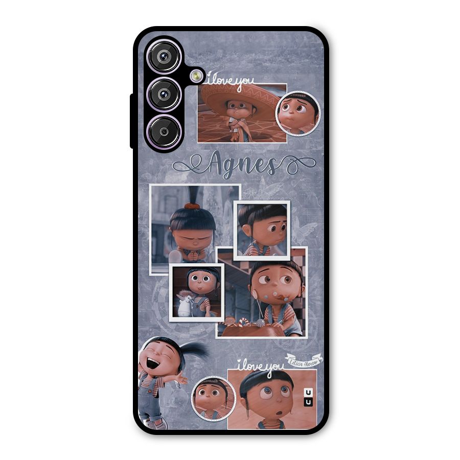 Agnes Metal Back Case for Galaxy F15