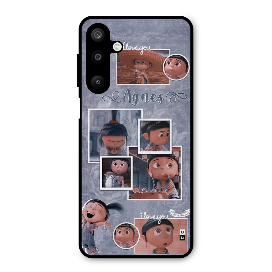 Agnes Metal Back Case for Galaxy M16