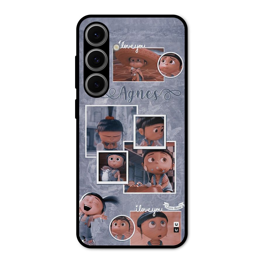 Agnes Metal Back Case for Galaxy S24 FE
