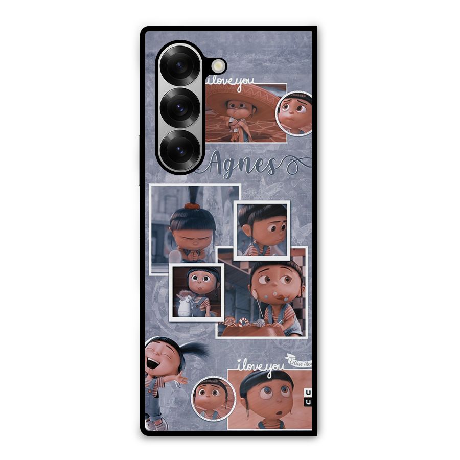 Agnes Metal Back Case for Galaxy Z Fold6