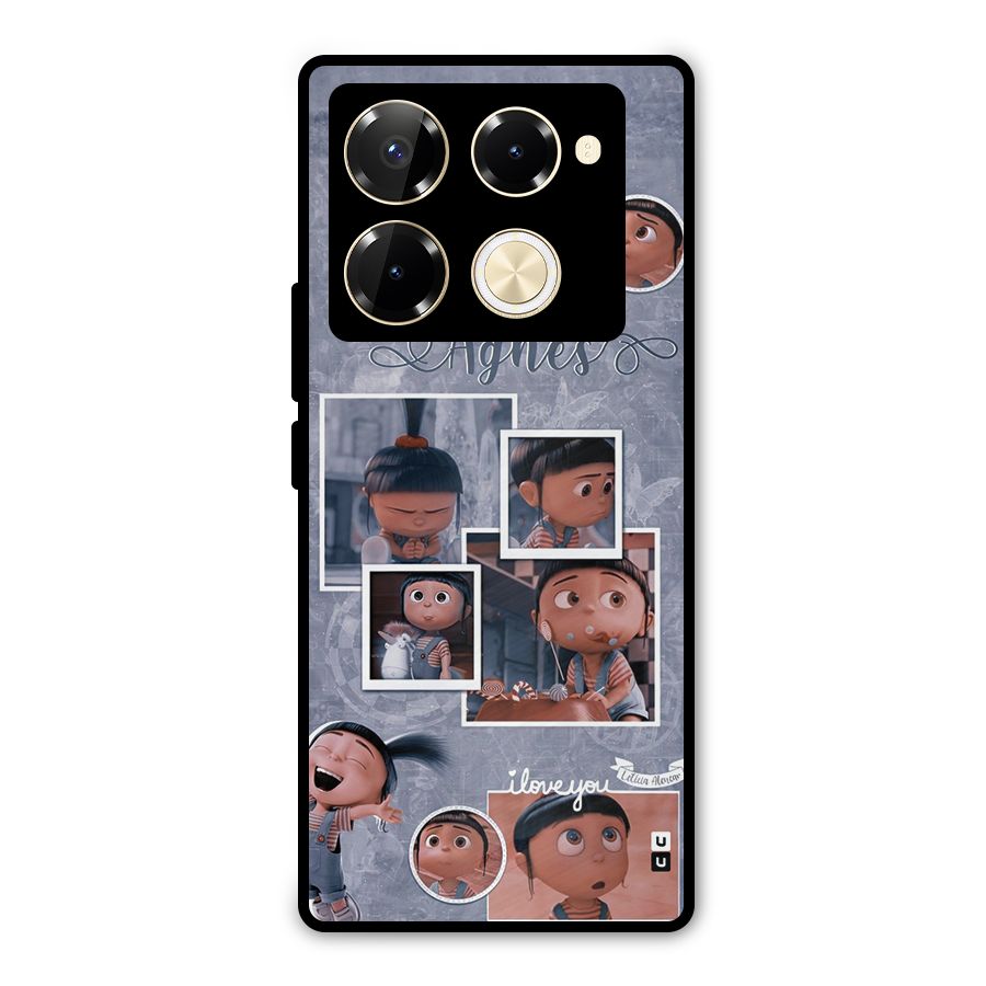 Agnes Metal Back Case for Infinix Note 40 Pro