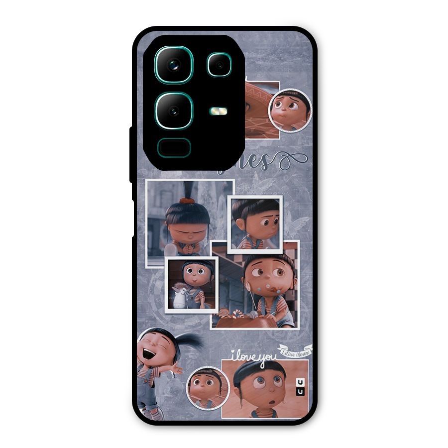 Agnes Metal Back Case for Infinix Note 50x