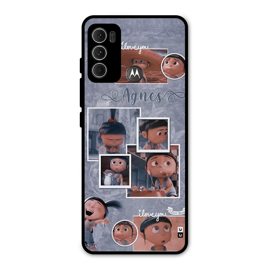 Agnes Metal Back Case for Moto G60
