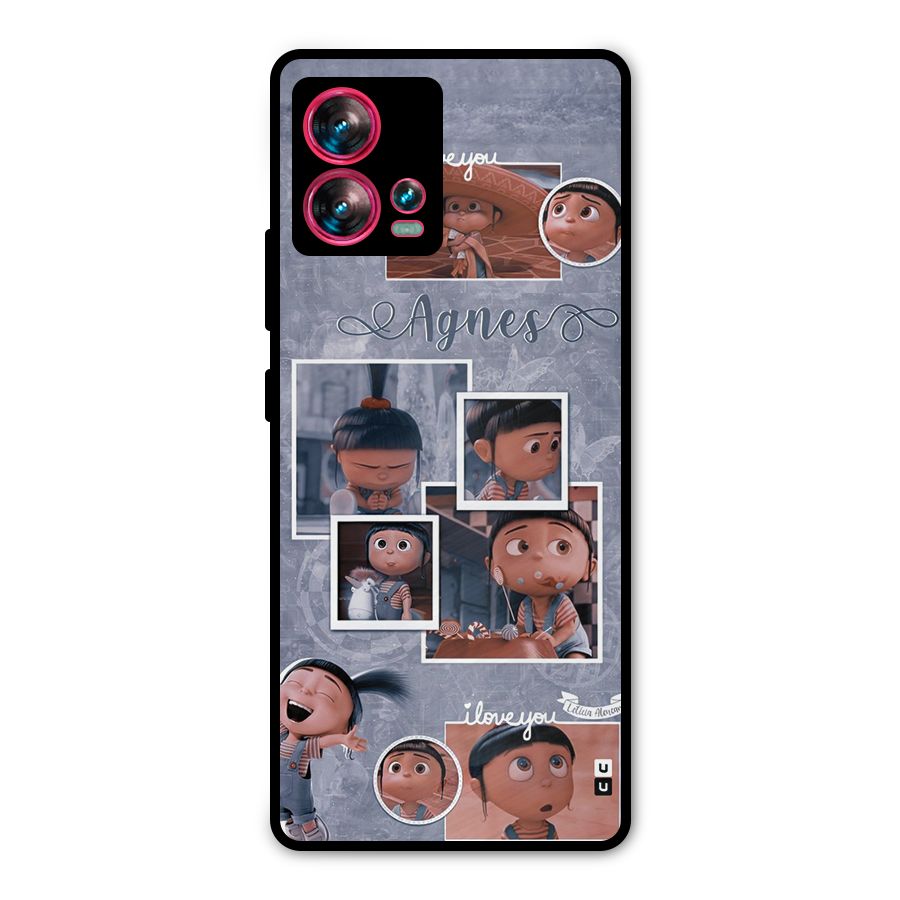 Agnes Metal Back Case for Motorola Edge 30 Fusion