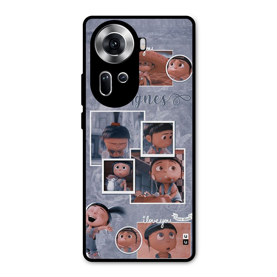 Agnes Metal Back Case for Oppo Reno11 5G