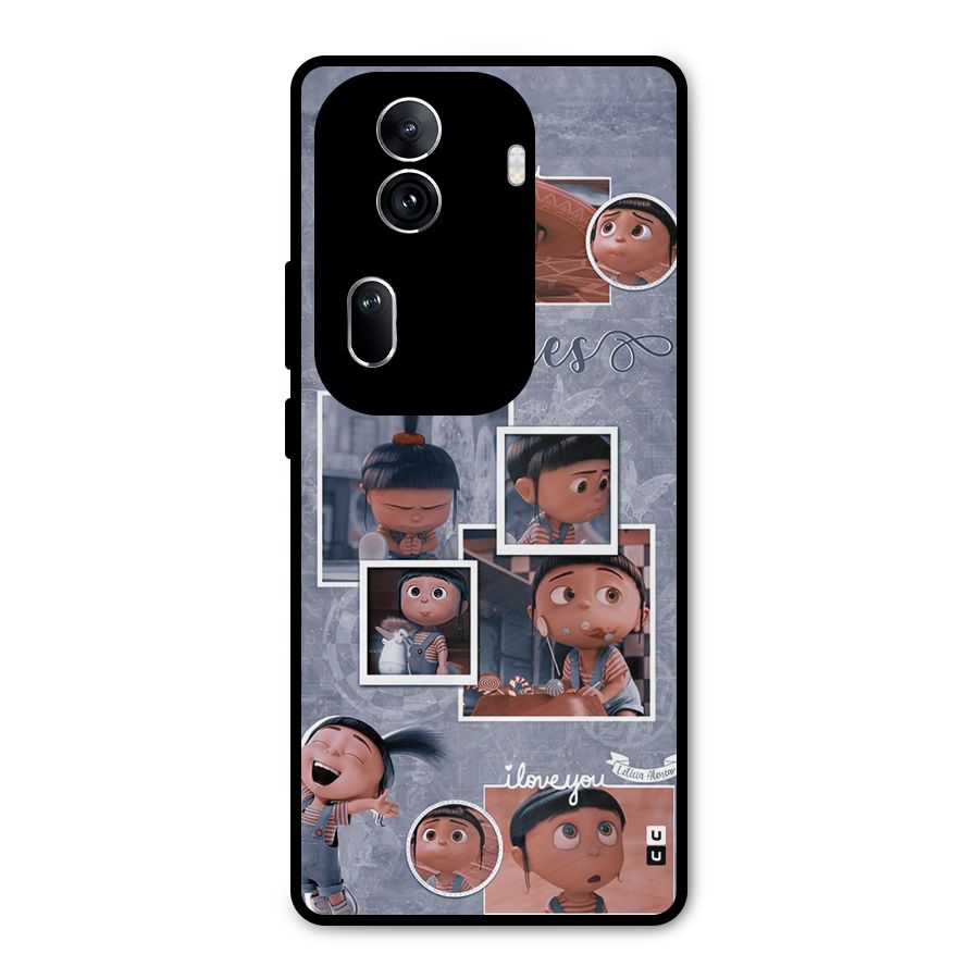 Agnes Metal Back Case for Oppo Reno11 Pro 5G