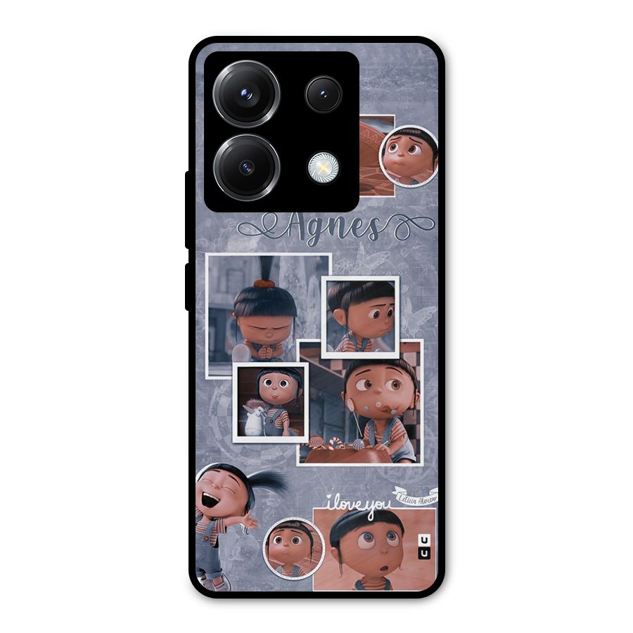 Agnes Metal Back Case for Poco X6