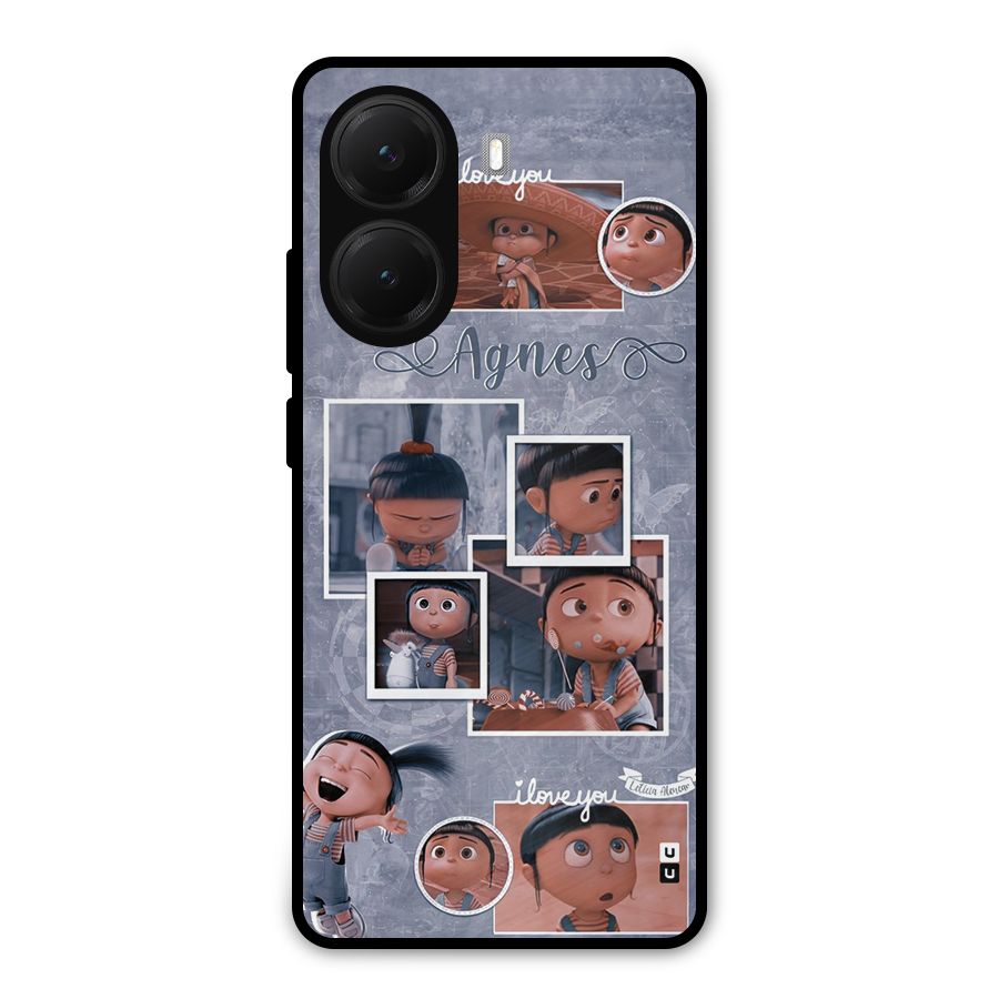 Agnes Metal Back Case for Poco X7 Pro