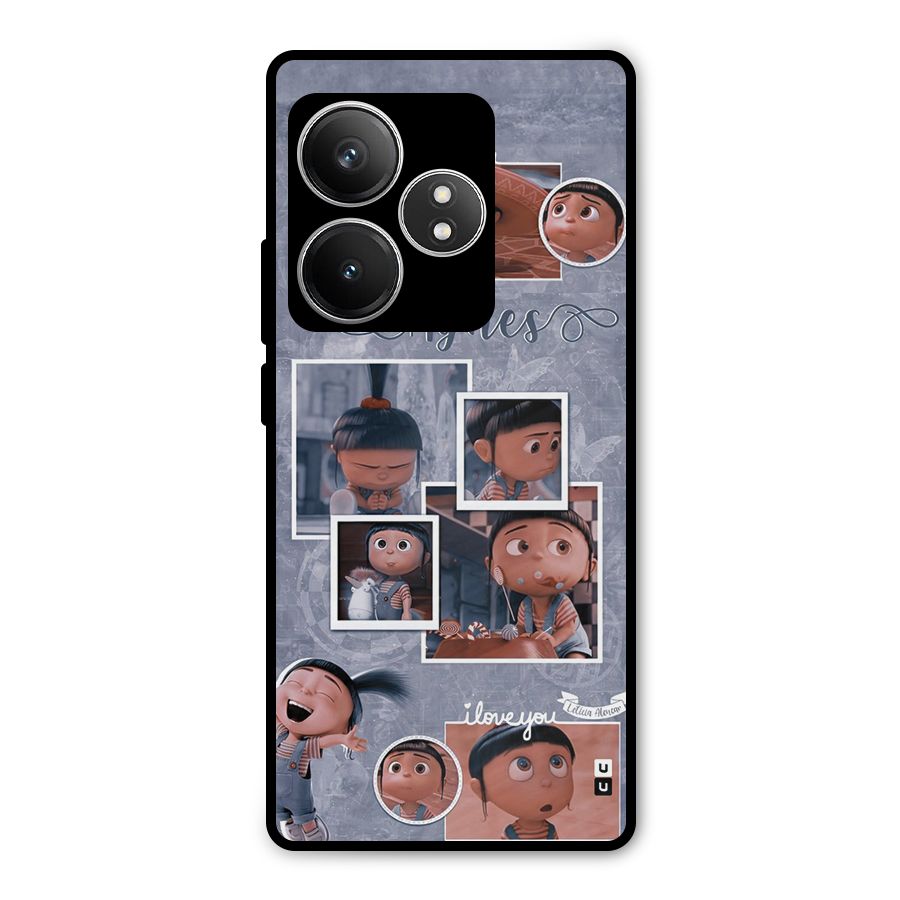 Agnes Metal Back Case for Realme GT 6T