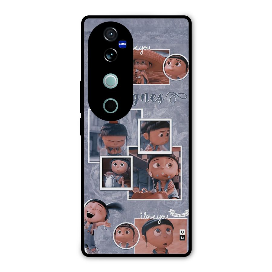 Agnes Metal Back Case for Vivo V40