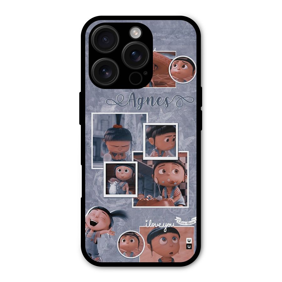 Agnes Metal Back Case for iPhone 16 Pro