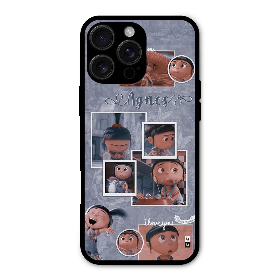Agnes Metal Back Case for iPhone 16 Pro Max