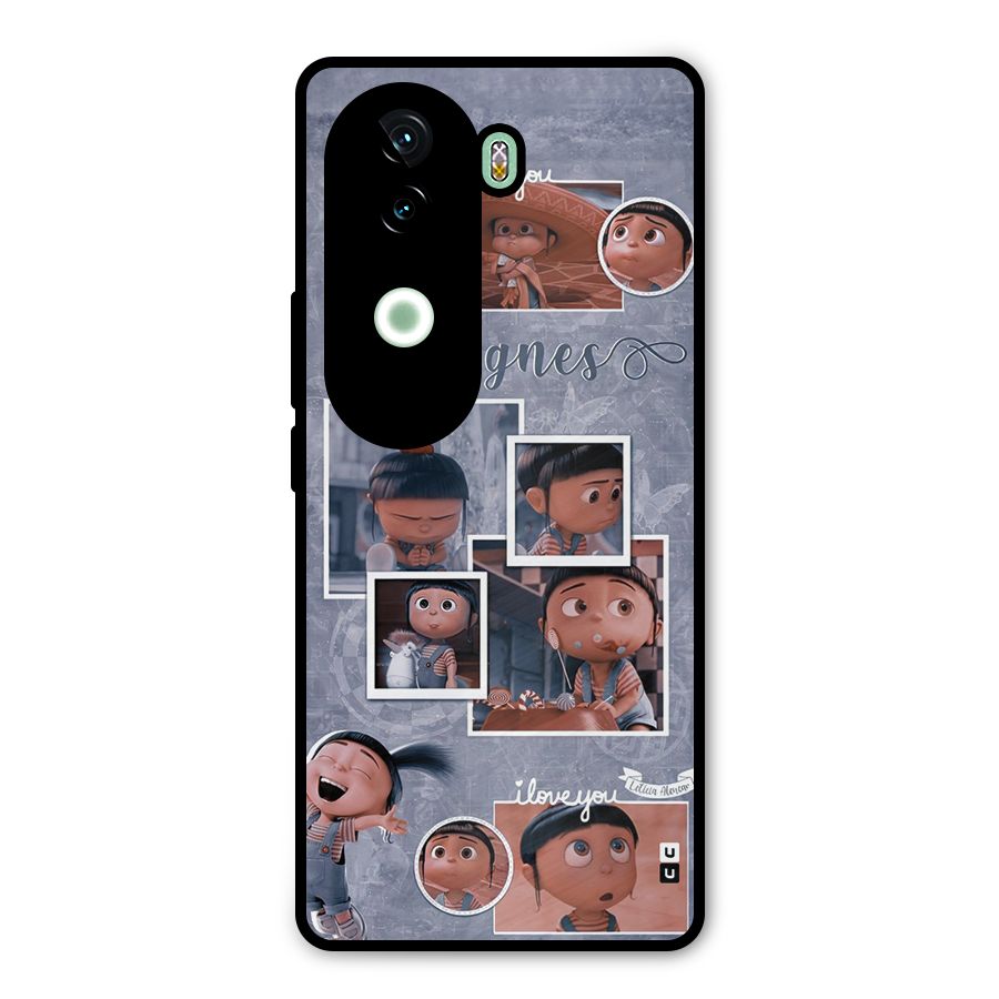 Agnes Metal Back Case for iQOO Z9s