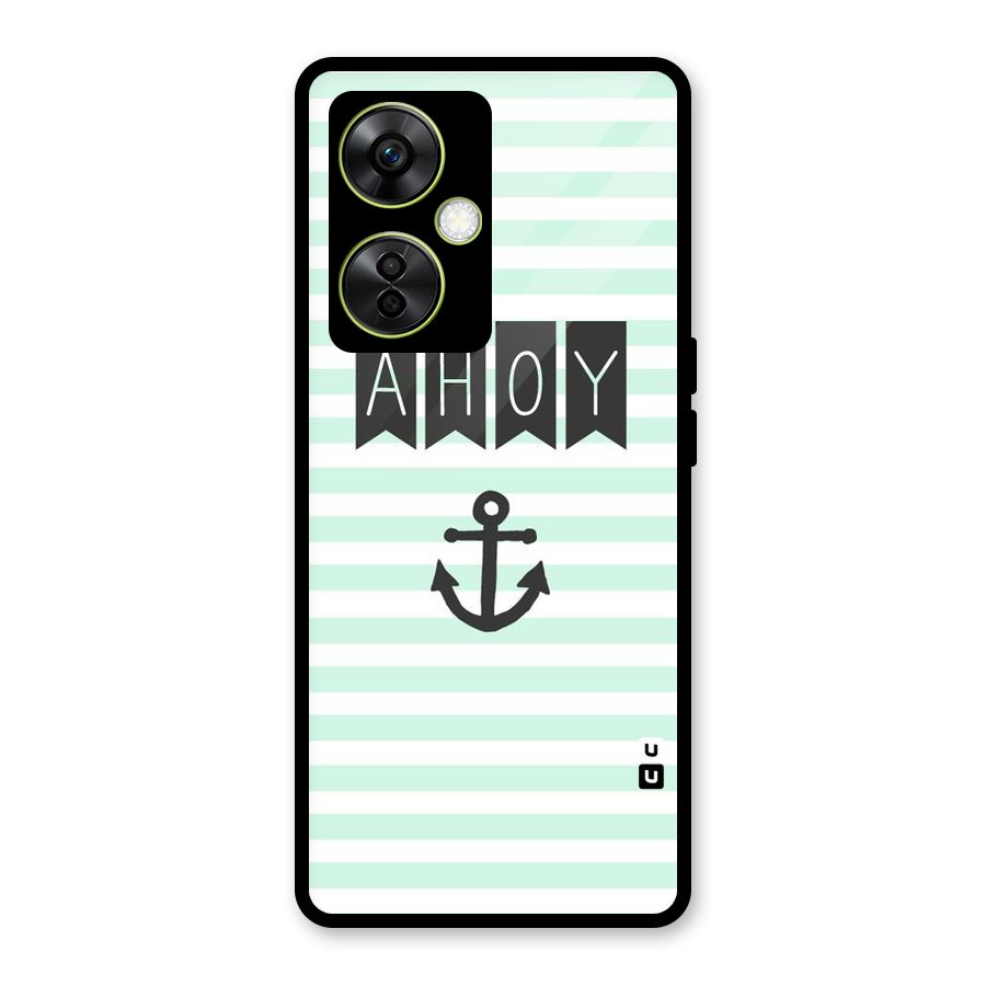 Ahoy Sailor Glass Back Case for OnePlus Nord CE 3 Lite