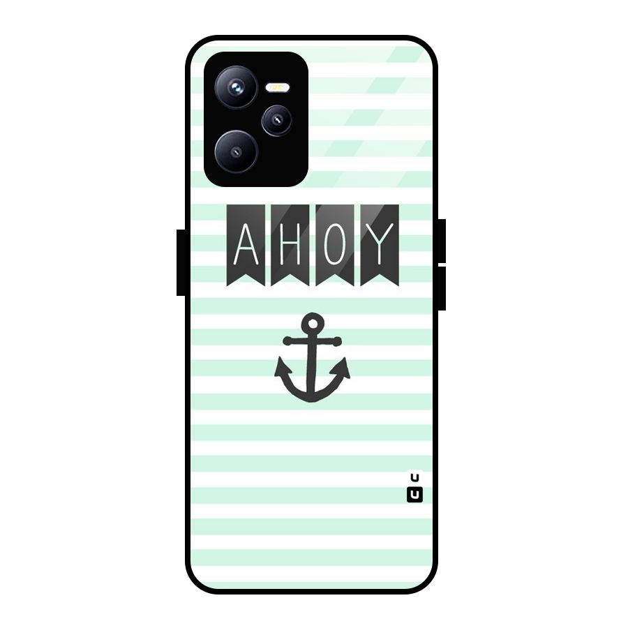 Ahoy Sailor Glass Back Case for Realme C35