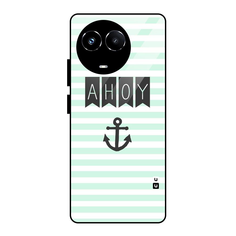 Ahoy Sailor Glass Back Case for Realme Narzo 60X
