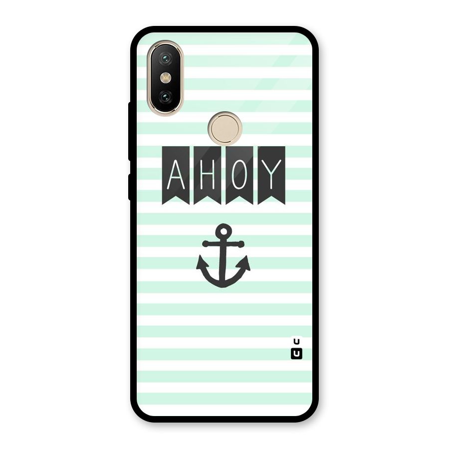 Ahoy Sailor Glass Back Case for Redmi A2