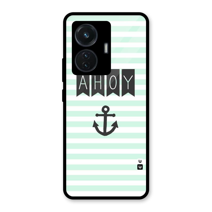 Ahoy Sailor Glass Back Case for iQOO Z6 44W