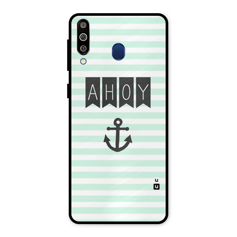 Ahoy Sailor Metal Back Case for Galaxy M30