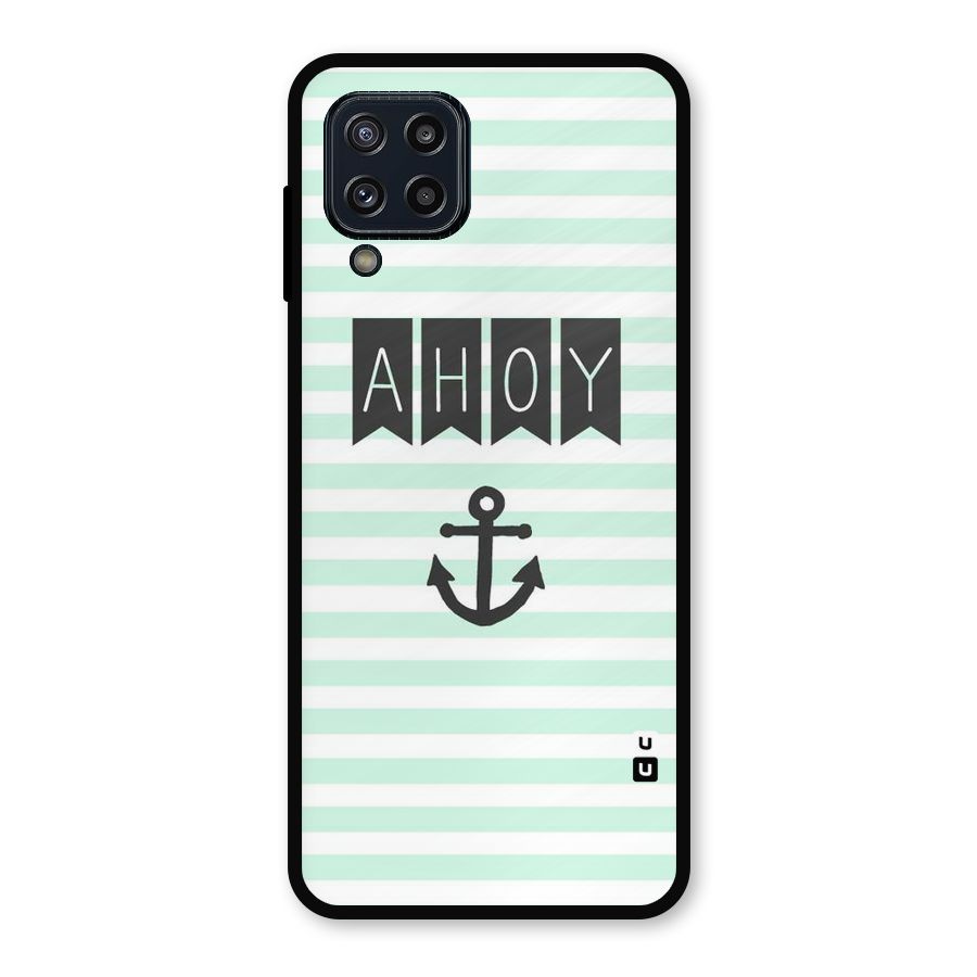 Ahoy Sailor Metal Back Case for Galaxy M32