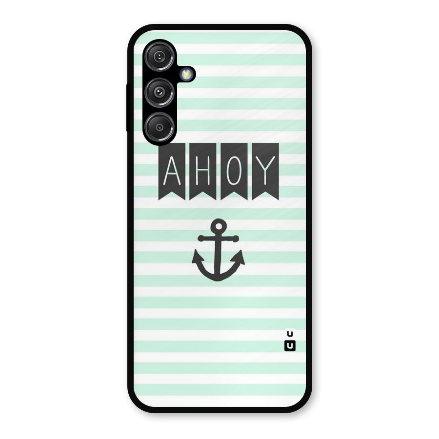 Ahoy Sailor Metal Back Case for Galaxy M34 5G