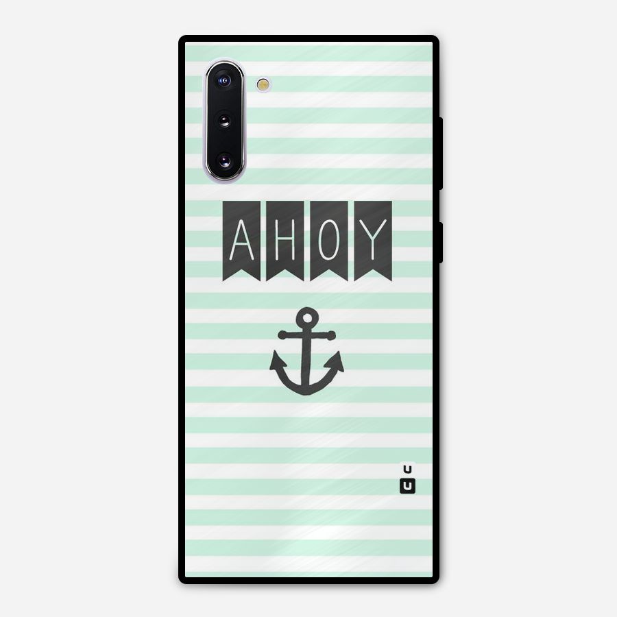 Ahoy Sailor Metal Back Case for Galaxy Note 10