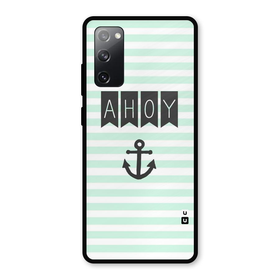 Ahoy Sailor Metal Back Case for Galaxy S20 FE 5G