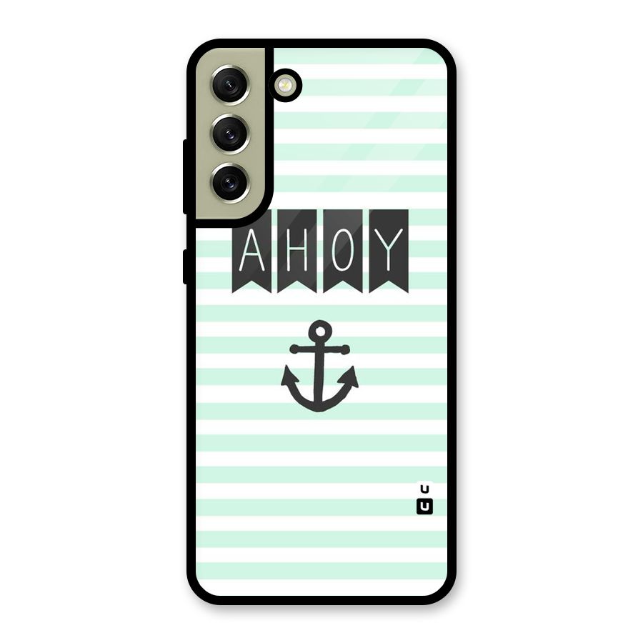 Ahoy Sailor Metal Back Case for Galaxy S21 FE 5G (2023)