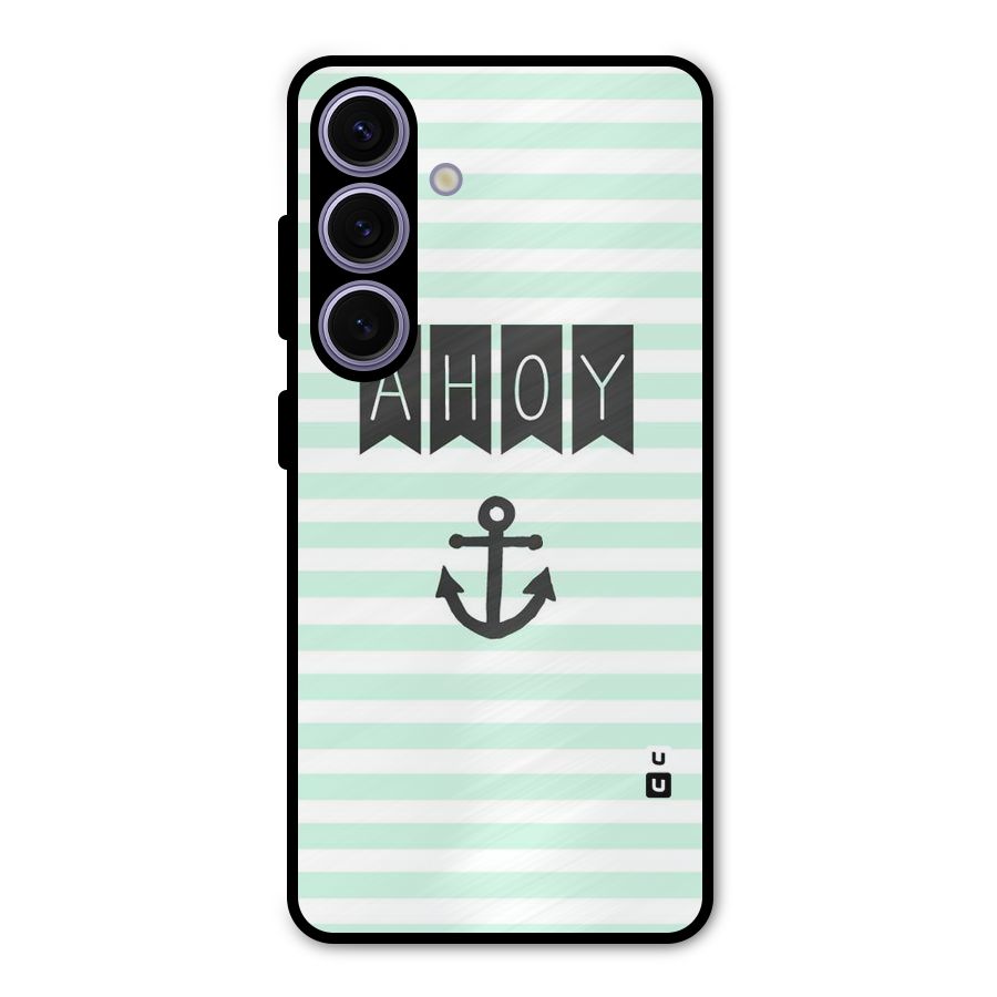 Ahoy Sailor Metal Back Case for Galaxy S24
