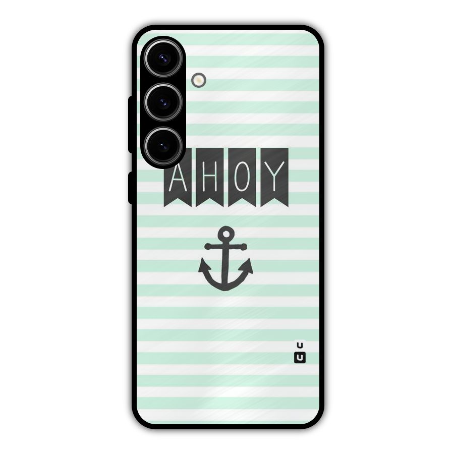 Ahoy Sailor Metal Back Case for Galaxy S24 Plus