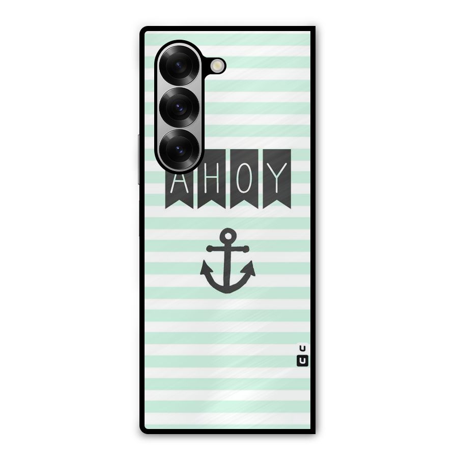 Ahoy Sailor Metal Back Case for Galaxy Z Fold6