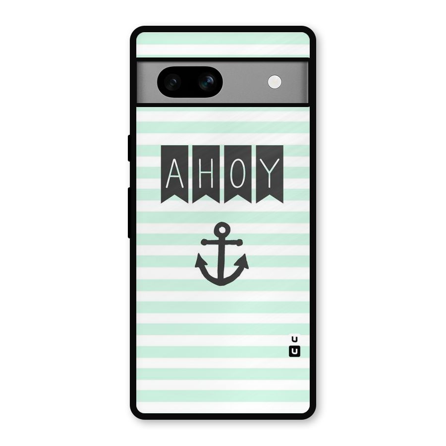 Ahoy Sailor Metal Back Case for Google Pixel 7a