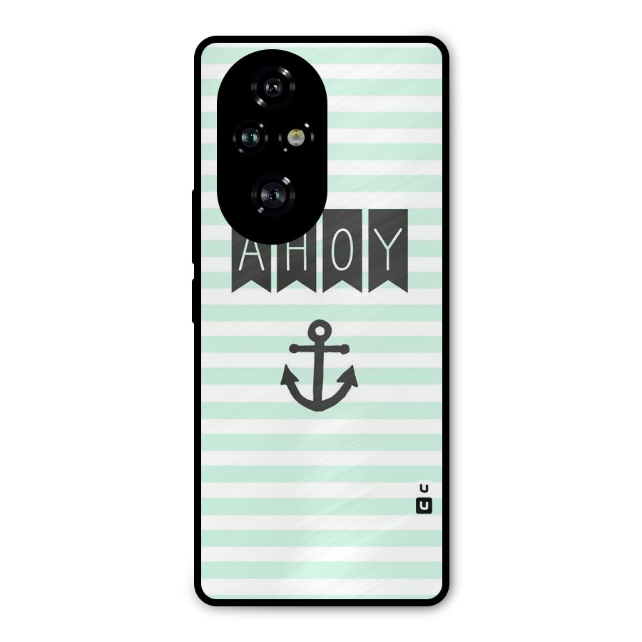 Ahoy Sailor Metal Back Case for Honor 200 Pro