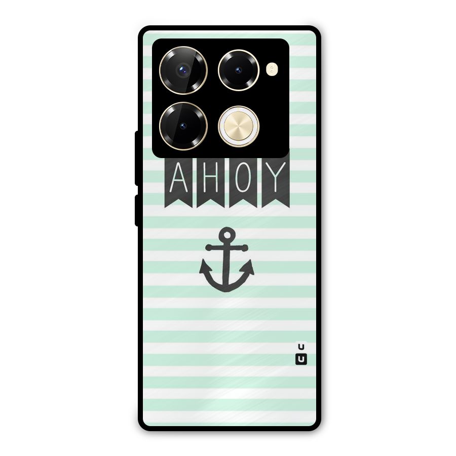 Ahoy Sailor Metal Back Case for Infinix Note 40 Pro Plus