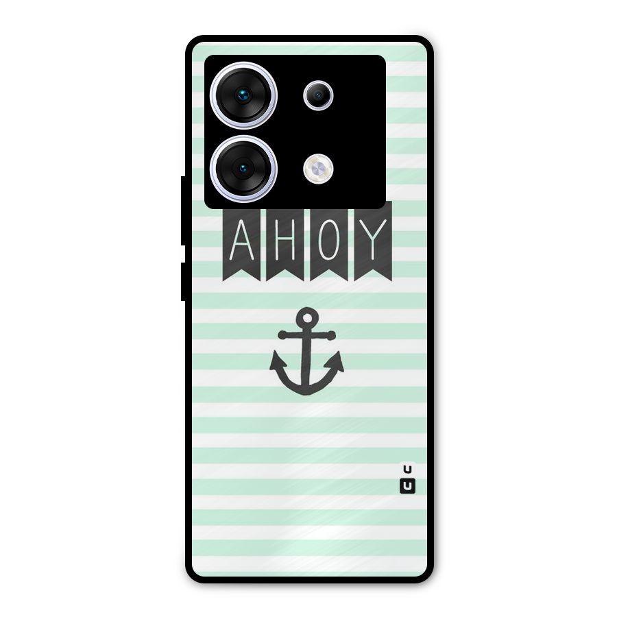 Ahoy Sailor Metal Back Case for Infinix Zero 30 5G