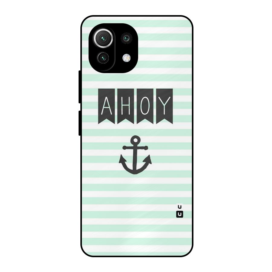 Ahoy Sailor Metal Back Case for Mi 11 Lite NE 5G