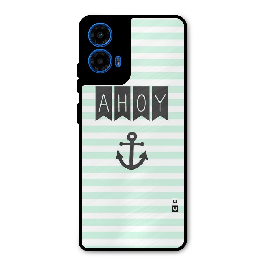 Ahoy Sailor Metal Back Case for Moto G45