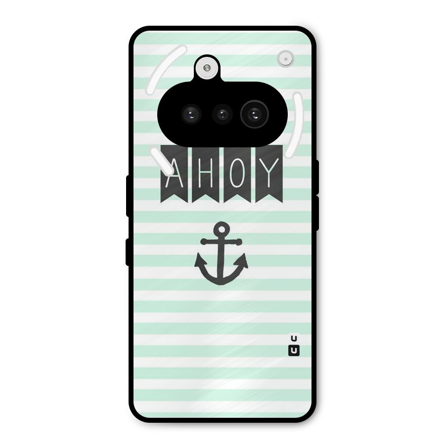Ahoy Sailor Metal Back Case for Nothing Phone 3a