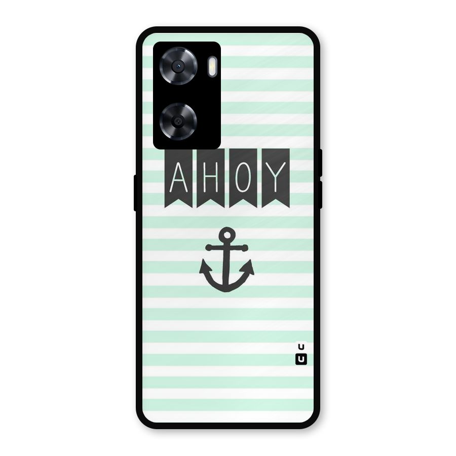 Ahoy Sailor Metal Back Case for OnePlus Nord N20 SE