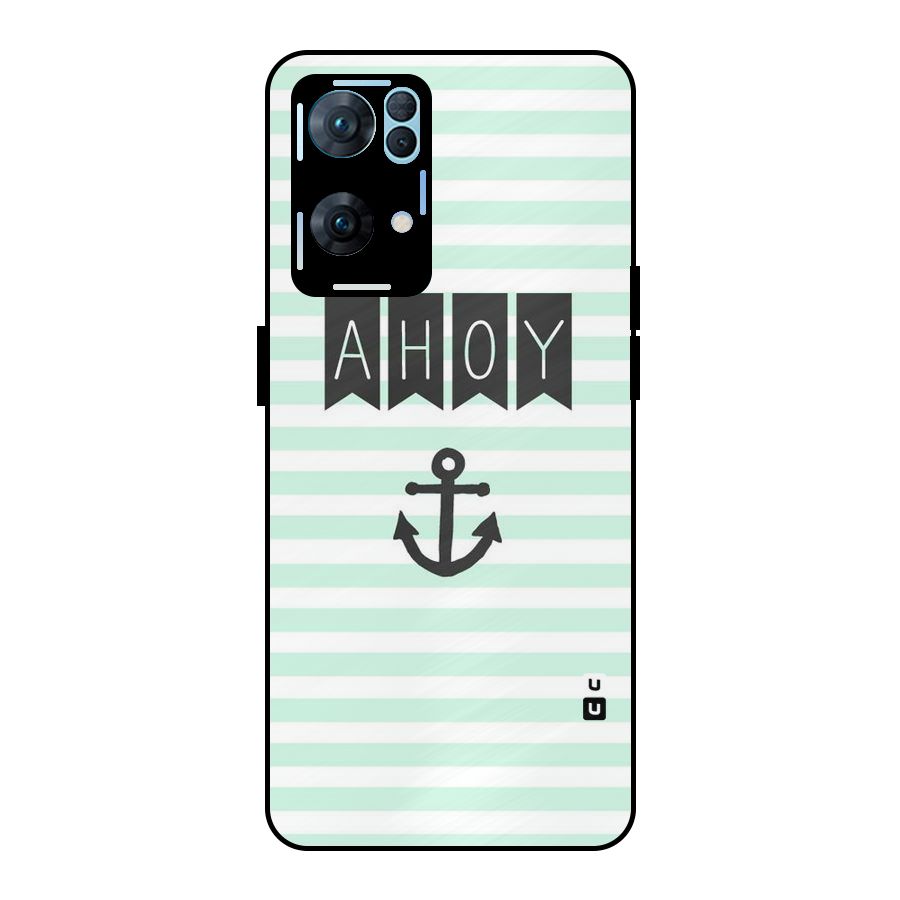 Ahoy Sailor Metal Back Case for Oppo Reno7 Pro 5G